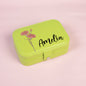 Personalized Birth Flower Leather Travel Jewelry Box with Name Waterproof Multiple Compartments Birthday Bridesmaid Gift for Women Girls